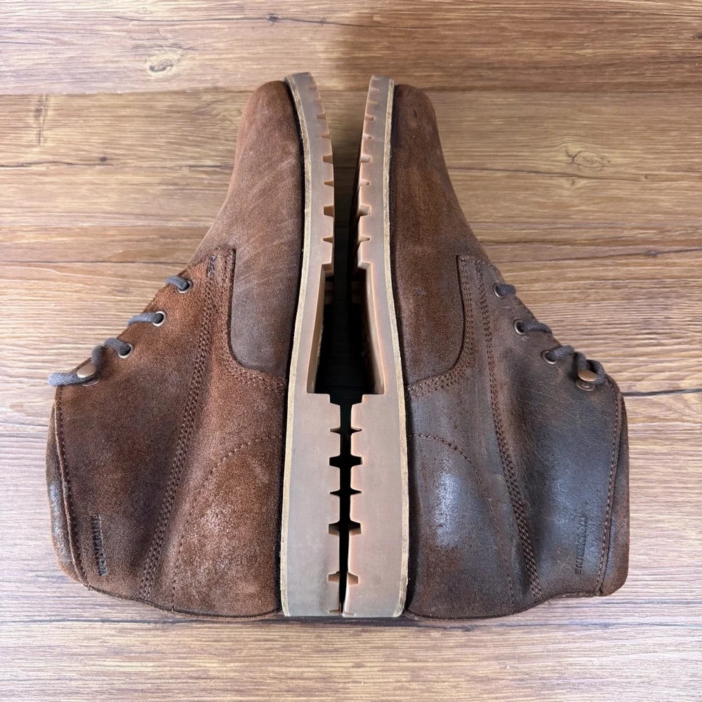 Wolverine Cort Chukka Leather Boots‎ Men’s Size 12 Lace Up Shoes